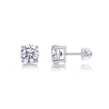 Posy — 925 Sterling Silver Solitaire Studs