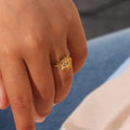 Wren — Twisted Signet Pinky Ring